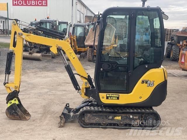 Yanmar SV 16 Mini kotrók < 7t