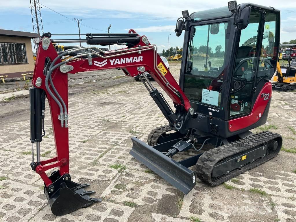Yanmar SV 22 Mini kotrók < 7t