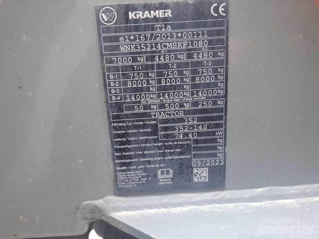 Kramer 8115 Gumikerekes homlokrakodók
