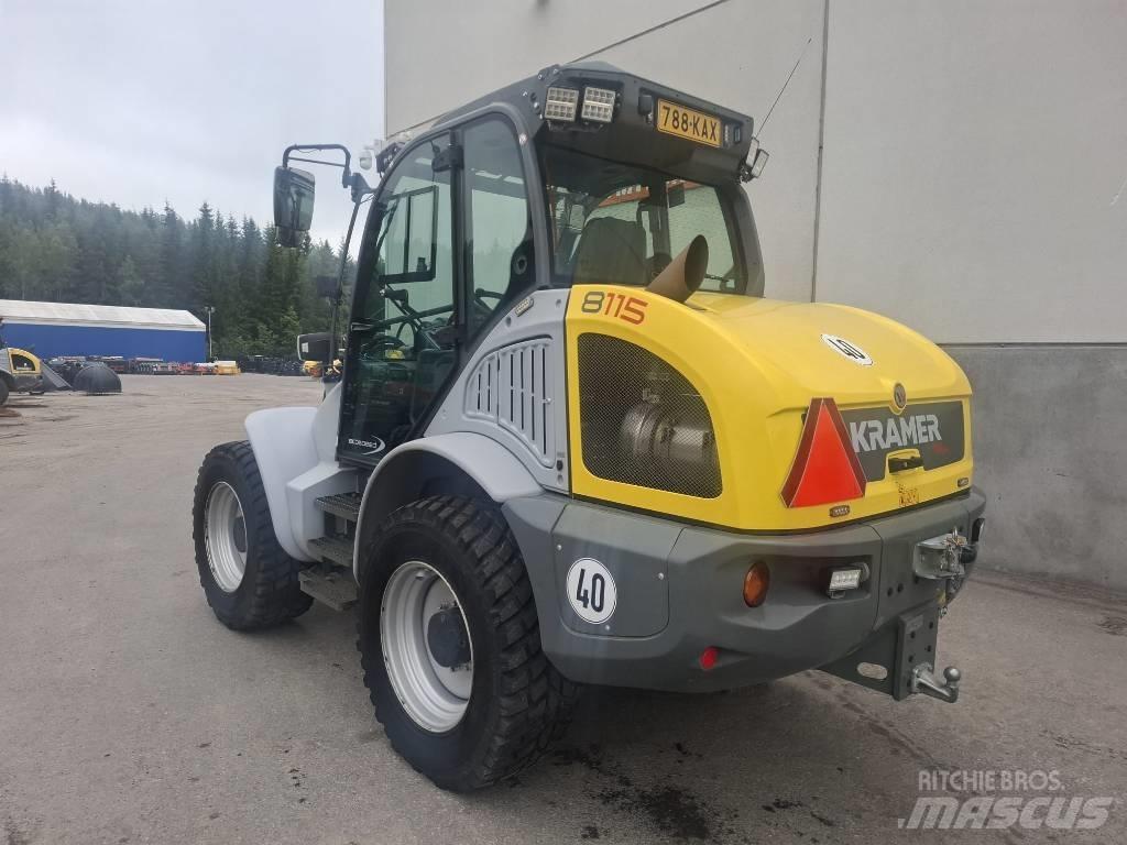 Kramer 8115 Gumikerekes homlokrakodók