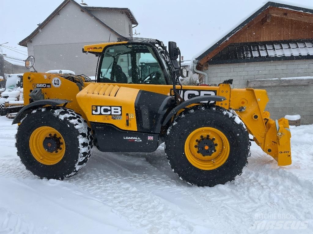 JCB 560-80 AGRI PLUS Teleszkópos mezőgazdasági rakodók