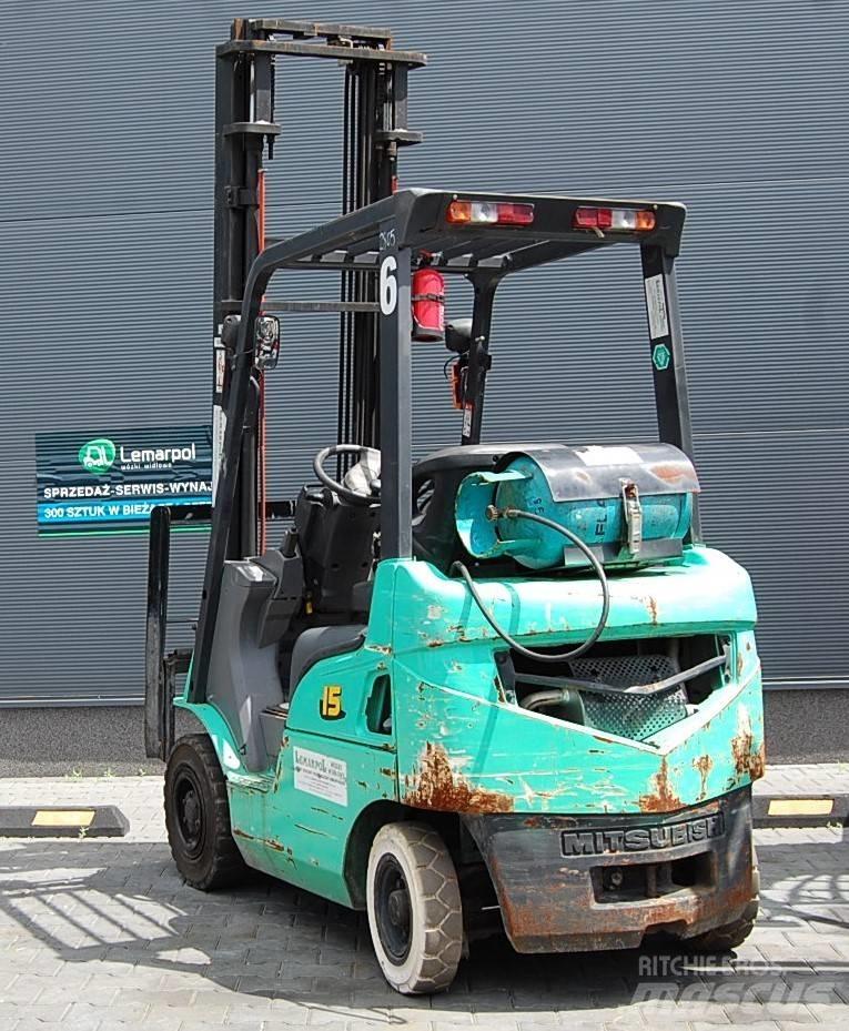 Mitsubishi FG15N Gázüzemű targoncák