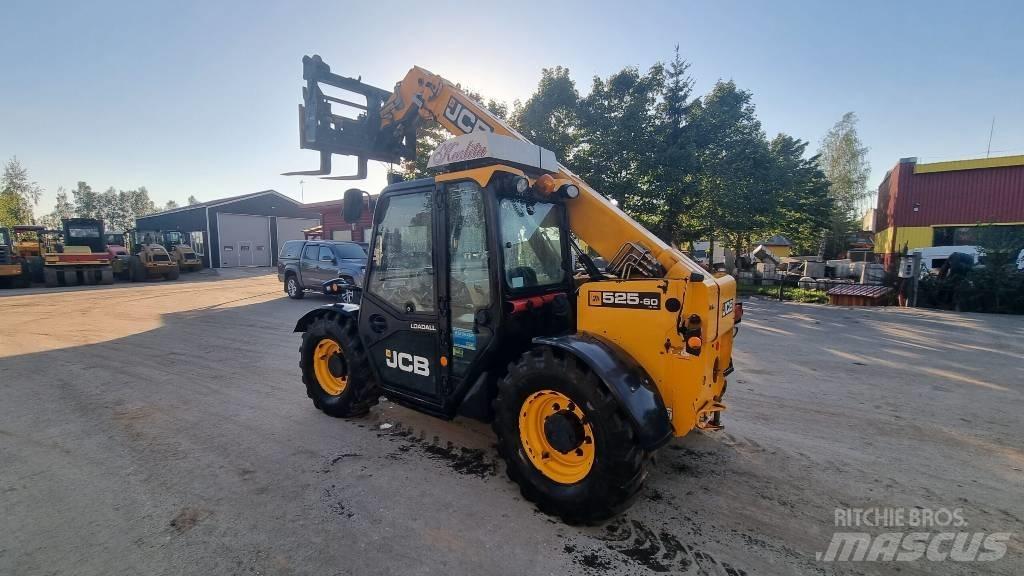 JCB 525-60 Hi-Viz Teleszkópos gumikerekes rakodók