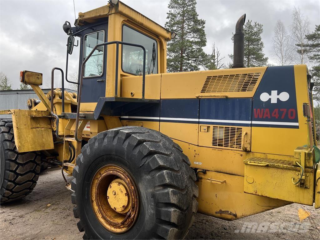 Komatsu WA 470 Gumikerekes homlokrakodók