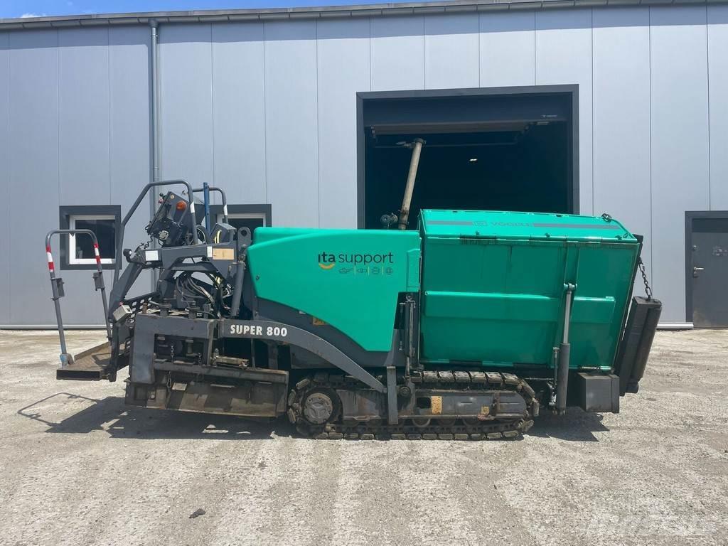 Vögele Super 800 Aszfalt terítõ gépek