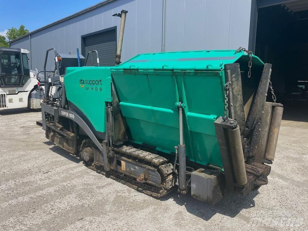 Vögele Super 800 Aszfalt terítõ gépek