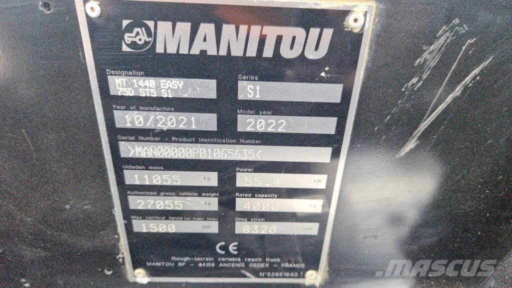 Manitou MT 1440 Teleszkópos rakodók