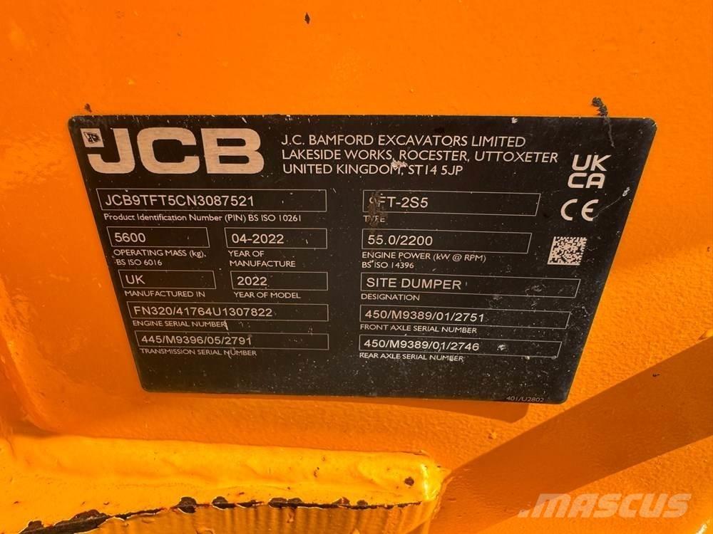JCB 9T-2FT Mezei dömperek