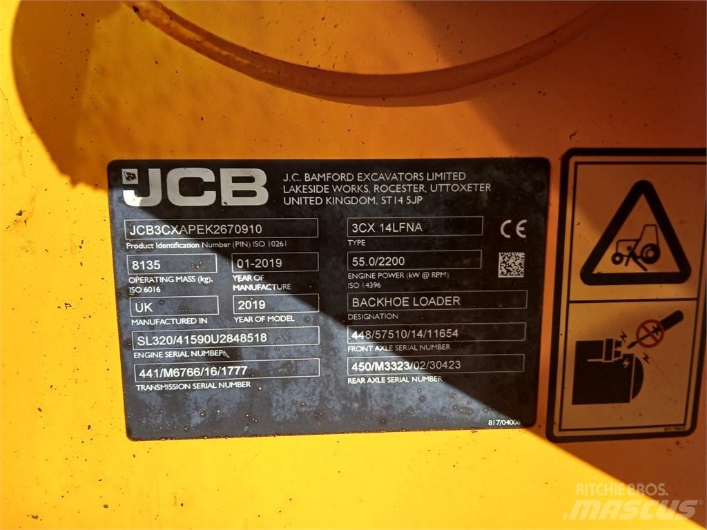 JCB 3 CX ECO Kotrórakodók
