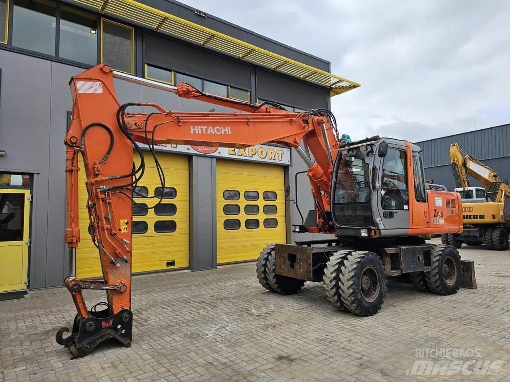 Hitachi ZX160W Gumikerekes kotrók