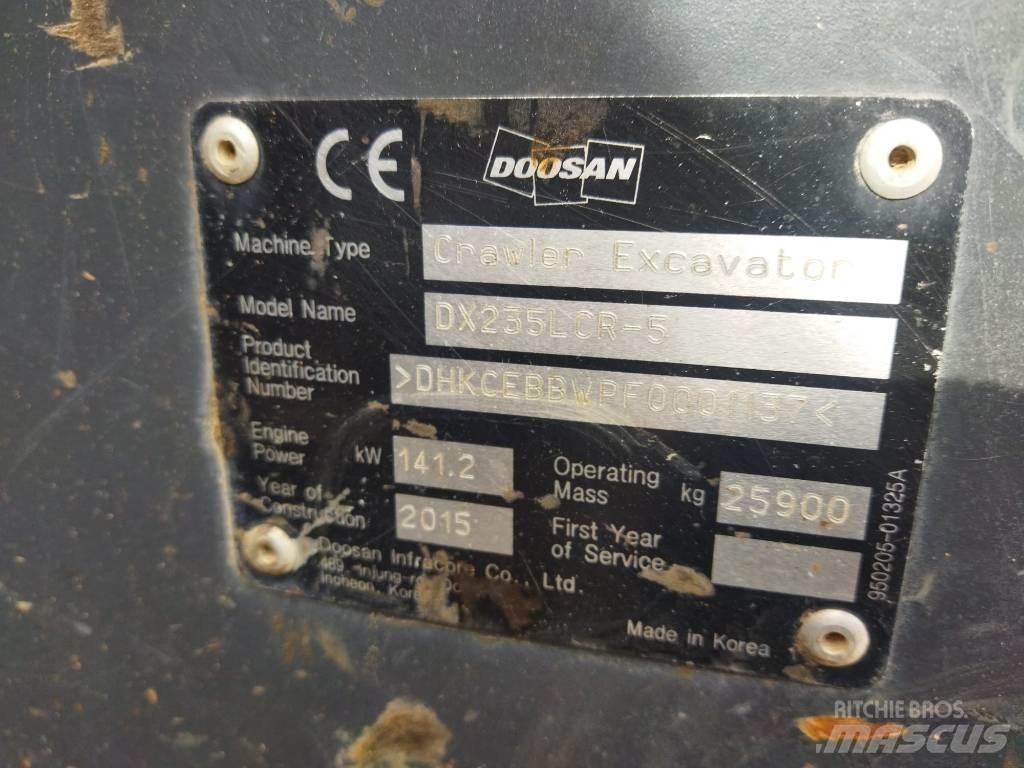 Doosan DX 235 LCR Lánctalpas kotrók