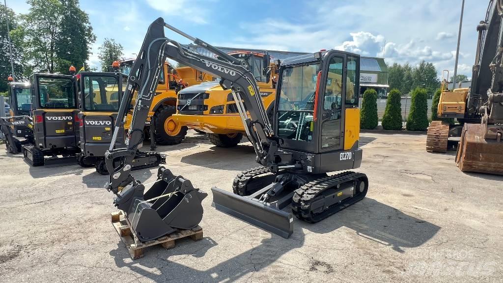 Volvo EC 27 D Mini kotrók < 7t