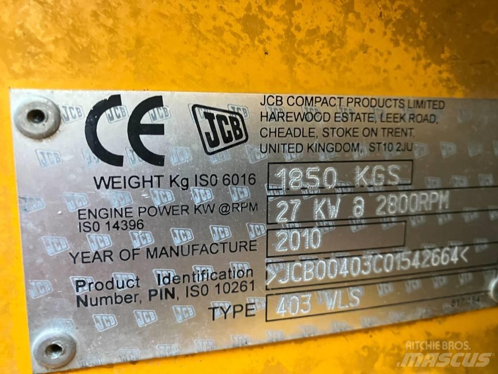 JCB 403 Univerzális rakodók