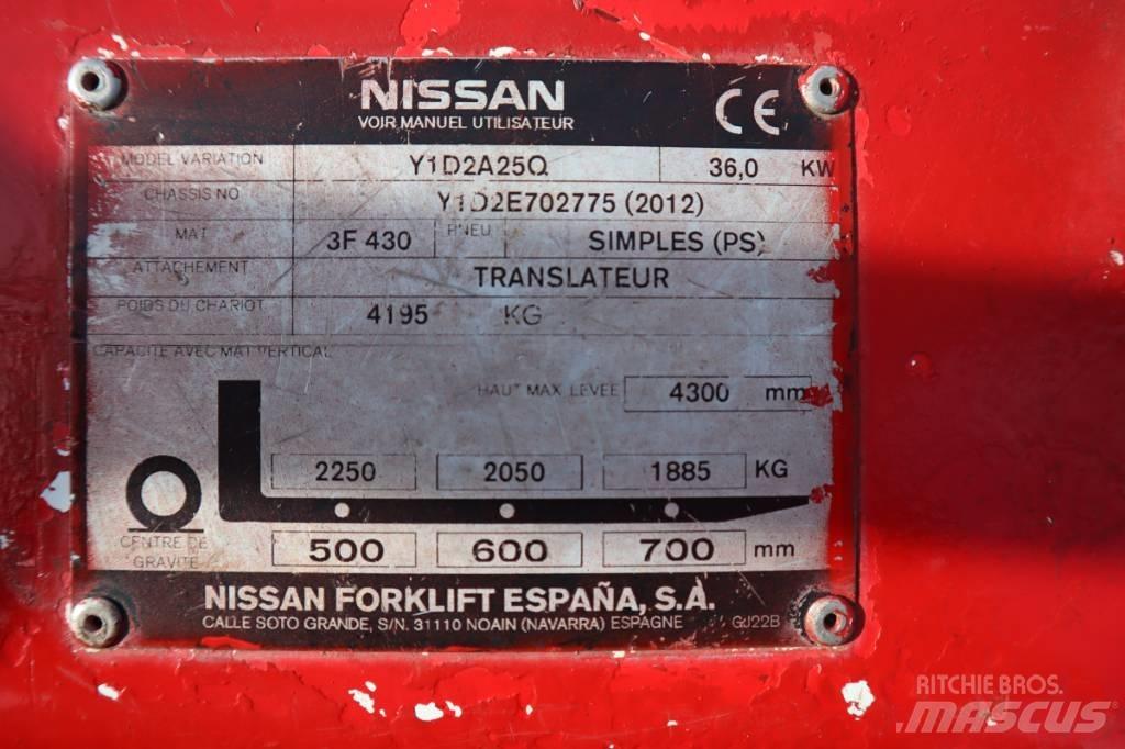 Nissan Y1D2A25Q Dízel targoncák