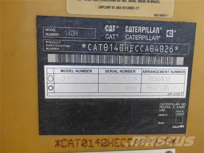 CAT 140 H Gréderek