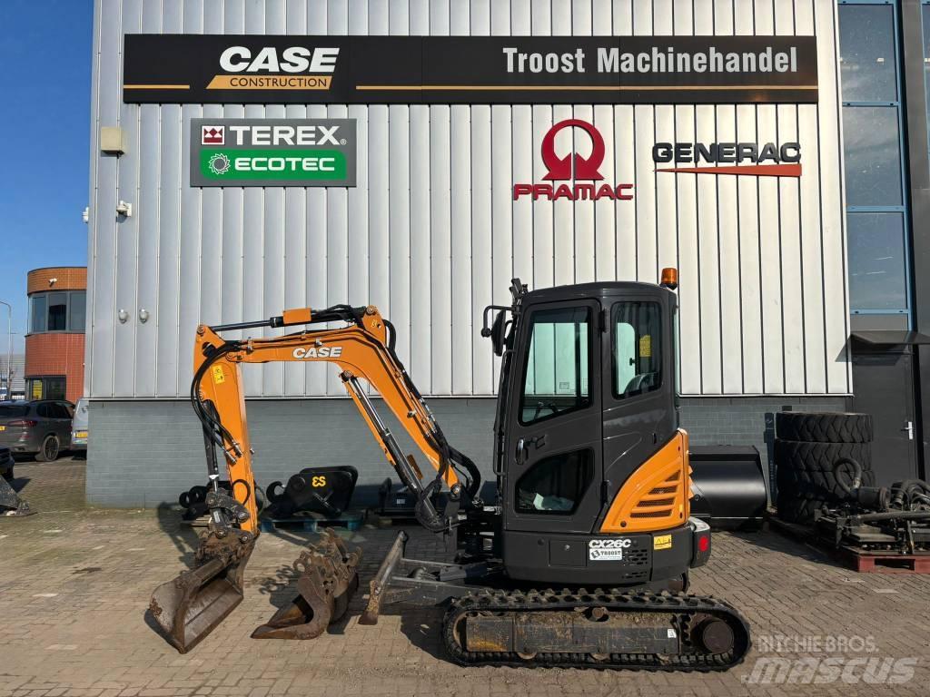 CASE CX 26 C Mini kotrók < 7t