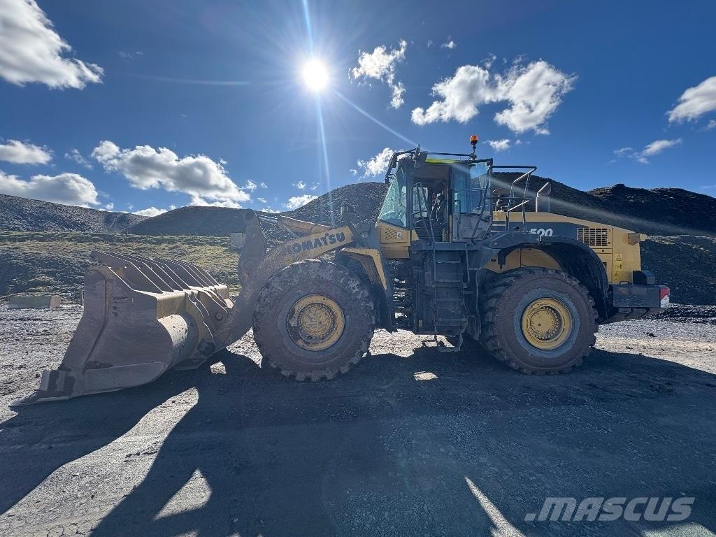 Komatsu WA 500-7 Gumikerekes homlokrakodók