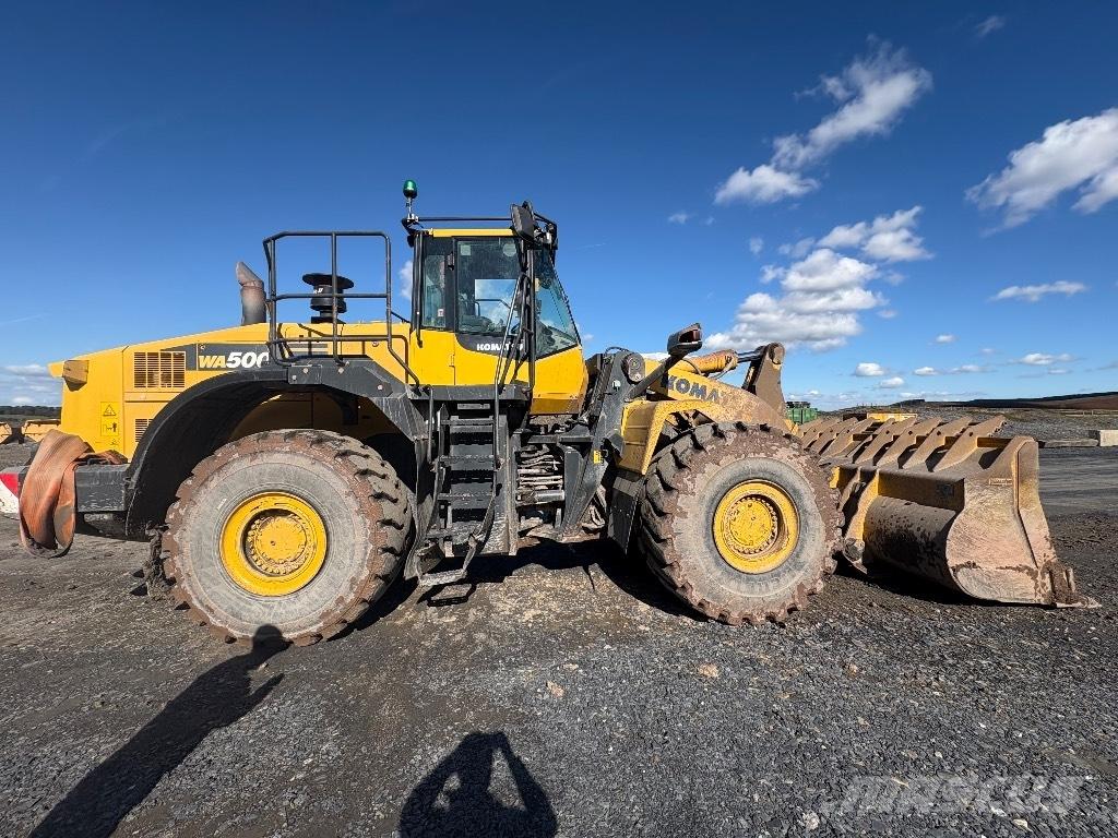 Komatsu WA 500-7 Gumikerekes homlokrakodók