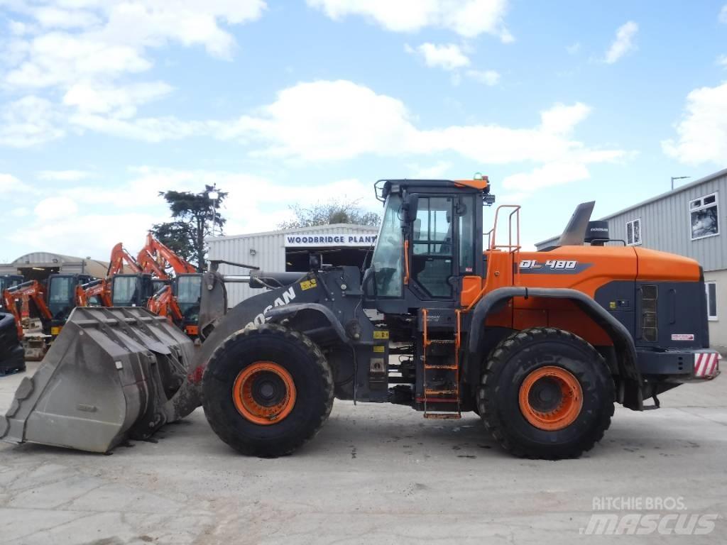 Doosan DL 480-7 Gumikerekes homlokrakodók