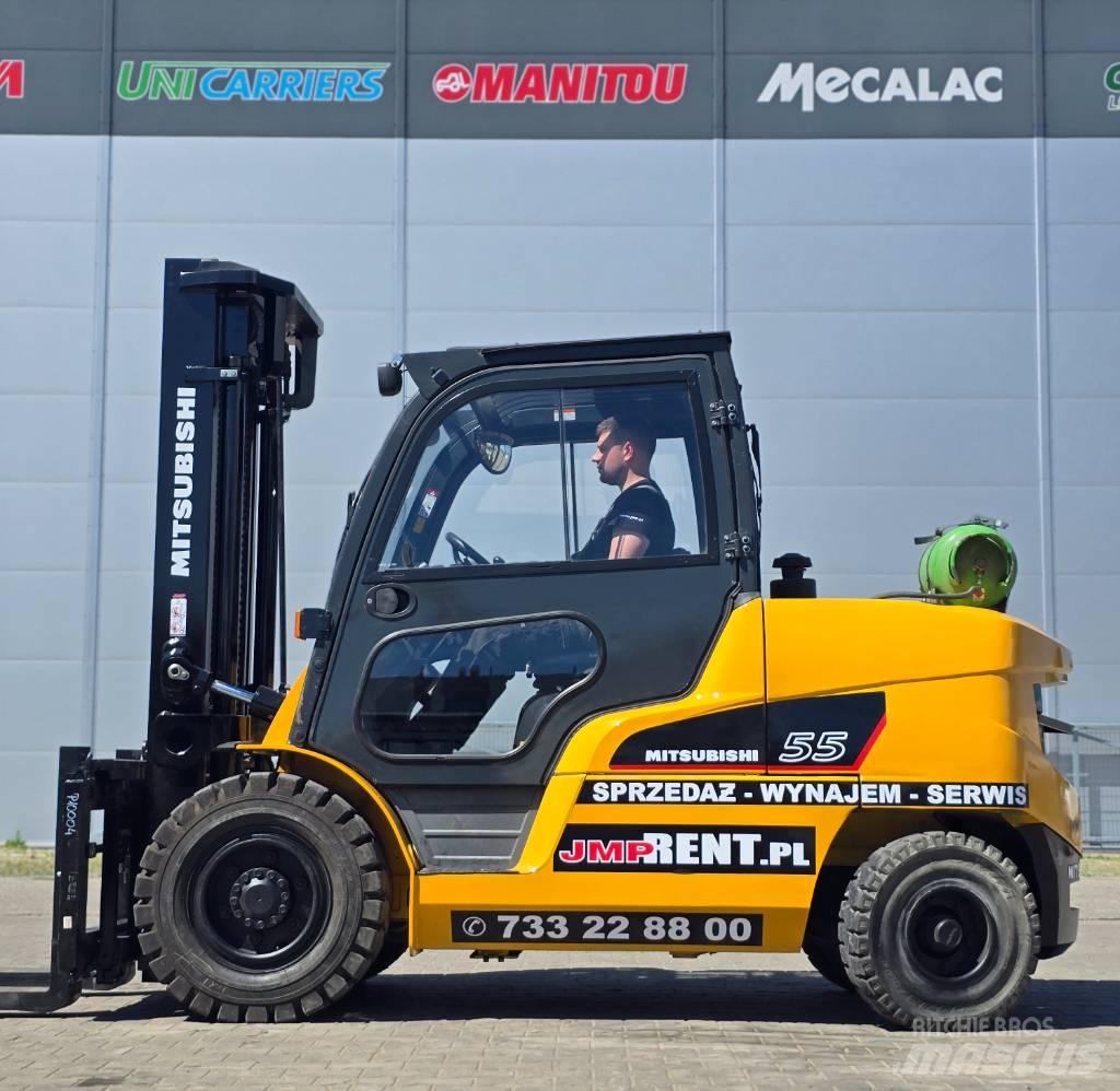 Mitsubishi FG 55 NT Gázüzemű targoncák