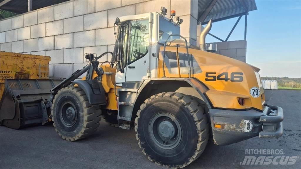 Liebherr L 546 Gumikerekes homlokrakodók