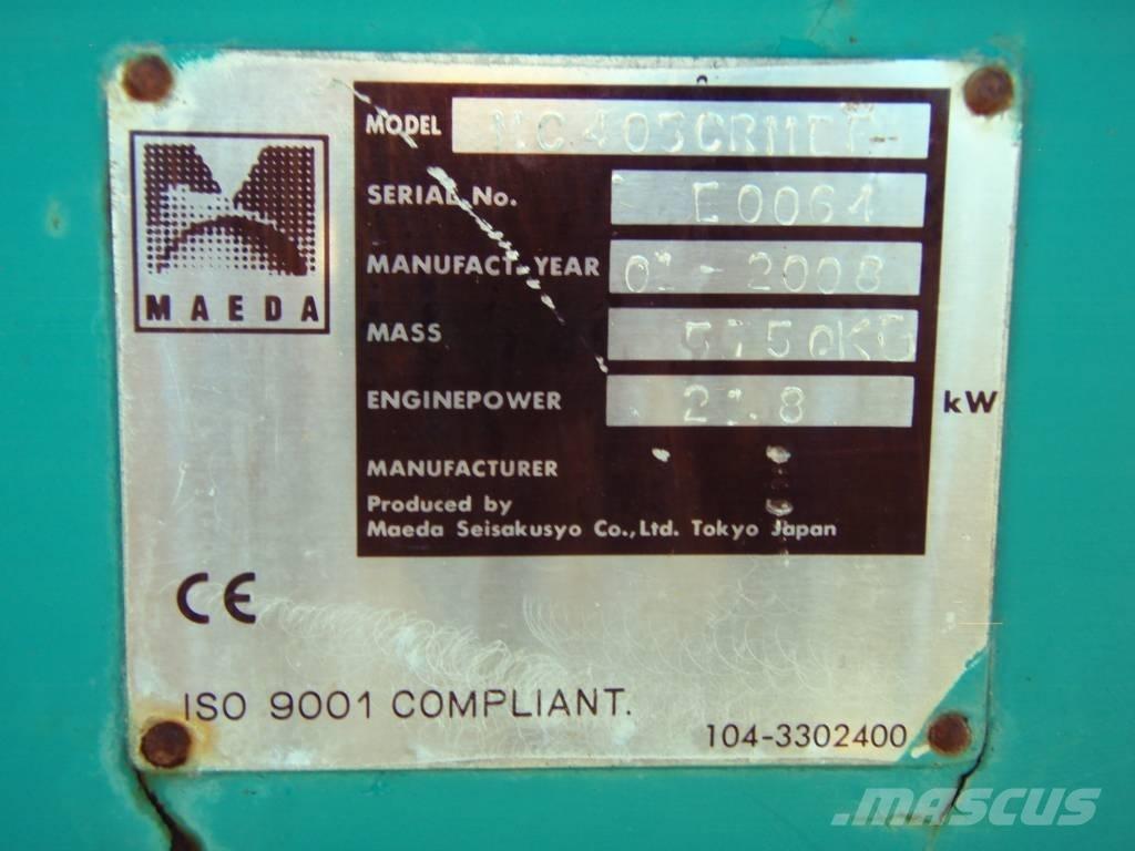 Maeda MC 405 CRME Lánctalpas daruk