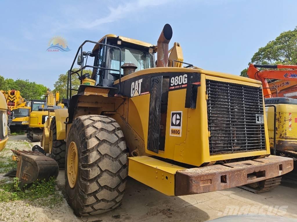 CAT 980 G Gumikerekes homlokrakodók