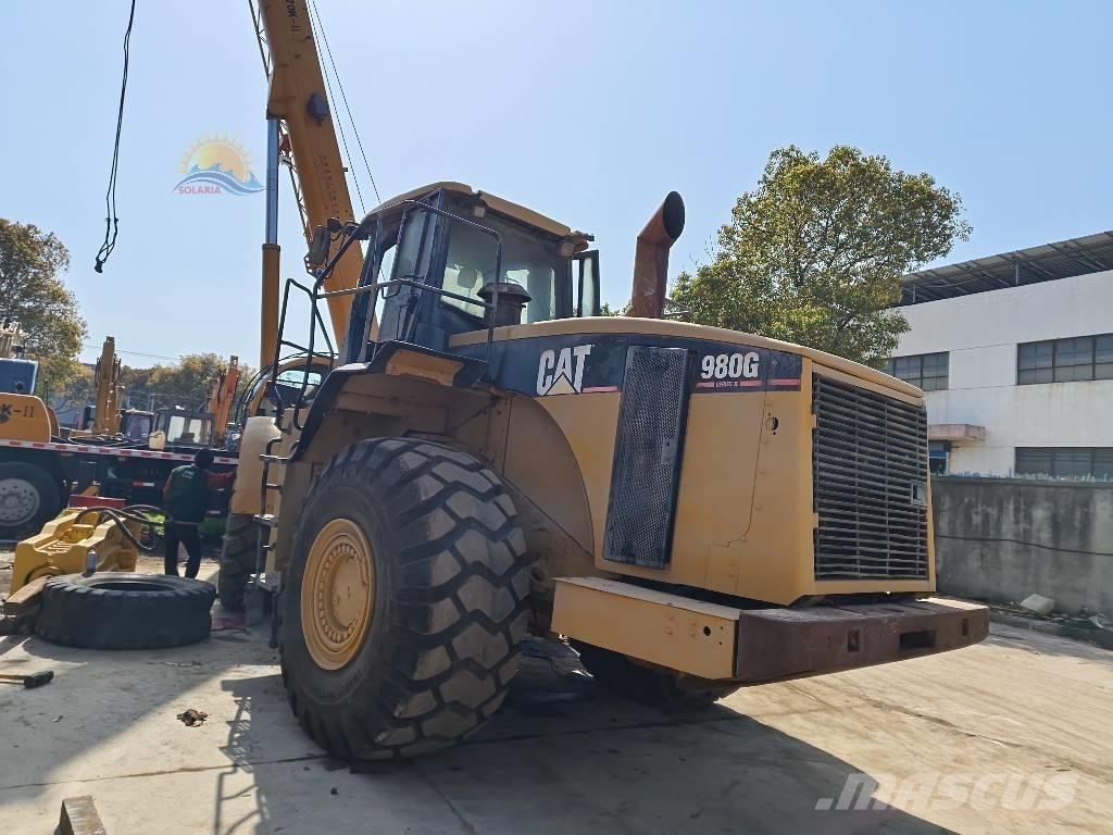 CAT 980 G Gumikerekes homlokrakodók