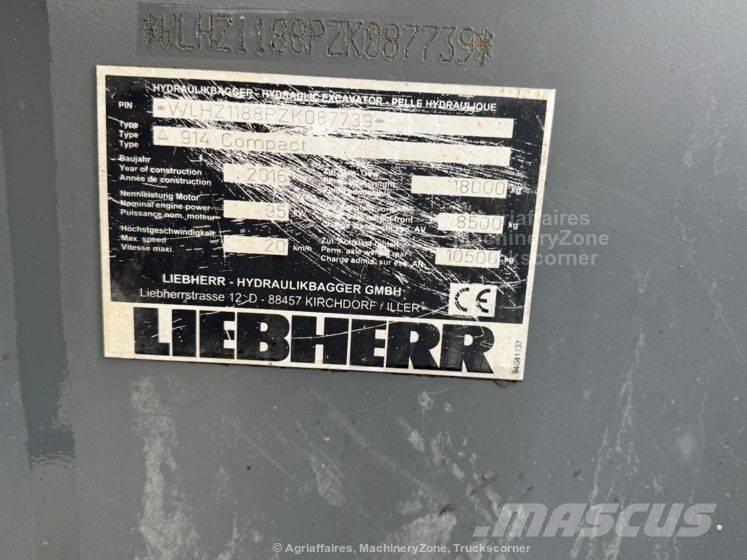 Liebherr A 914 Gumikerekes kotrók