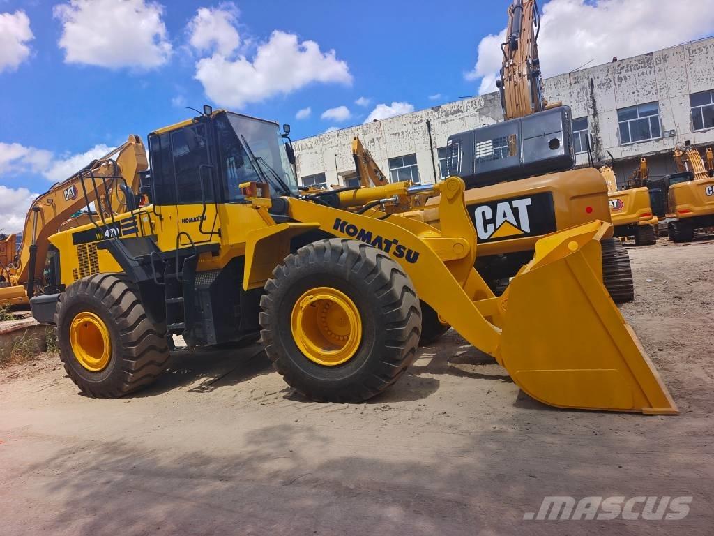 Komatsu WA 470 Gumikerekes homlokrakodók