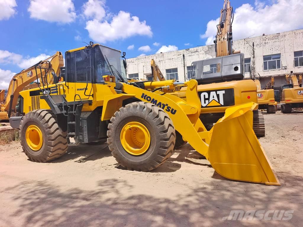 Komatsu WA 470 Gumikerekes homlokrakodók