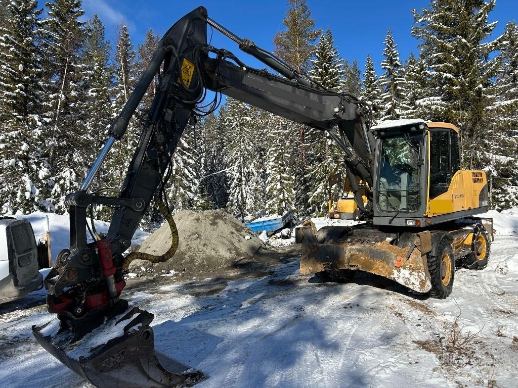 Volvo EW 160 C Gumikerekes kotrók