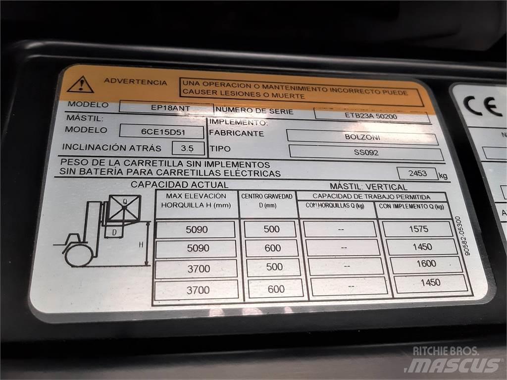 CAT EP18ANT Elektromos targoncák