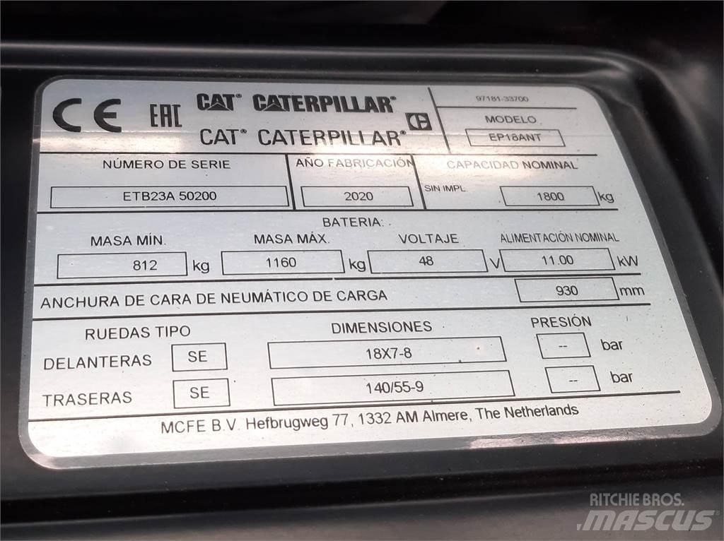CAT EP18ANT Elektromos targoncák