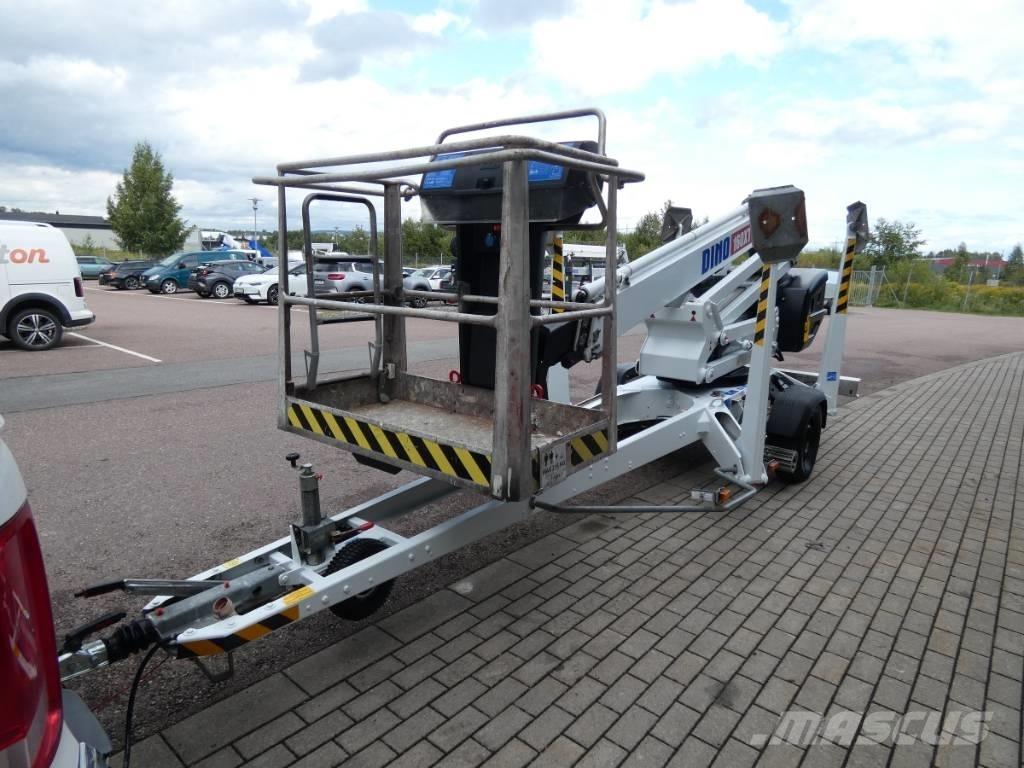 Dino 160 XT Skylift Pótkocsira szerelt emelők és állványok