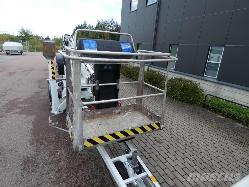 Dino 160 XT Skylift Pótkocsira szerelt emelők és állványok