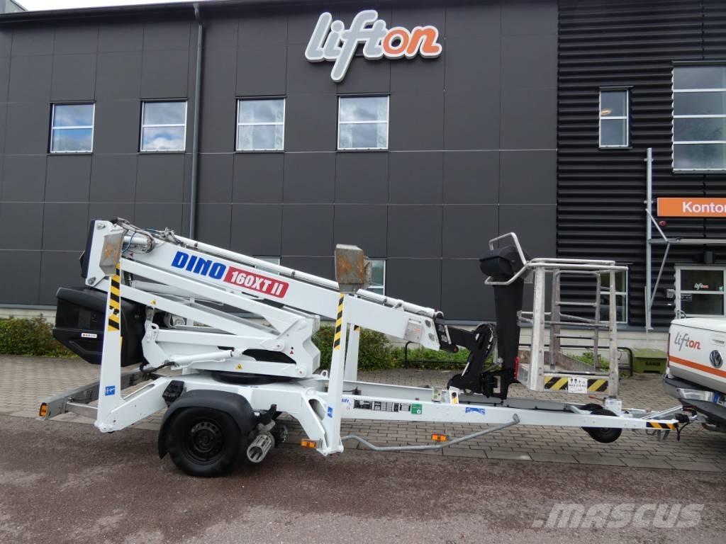 Dino 160 XT Skylift Pótkocsira szerelt emelők és állványok