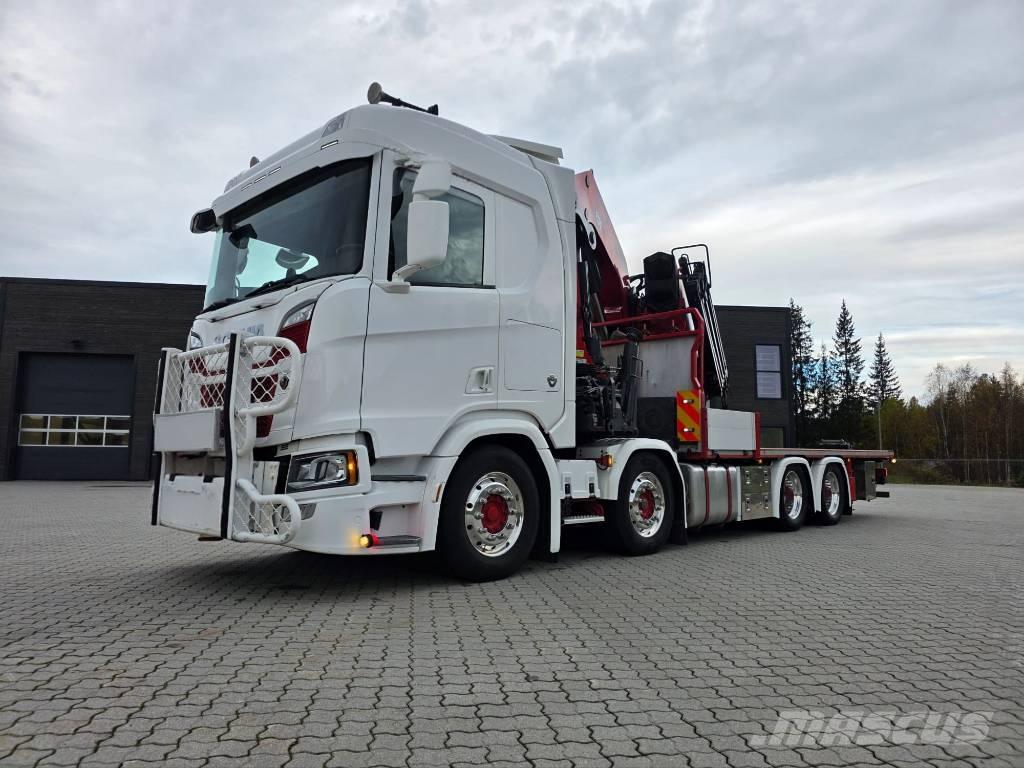 Scania R 650 Darus teherautók