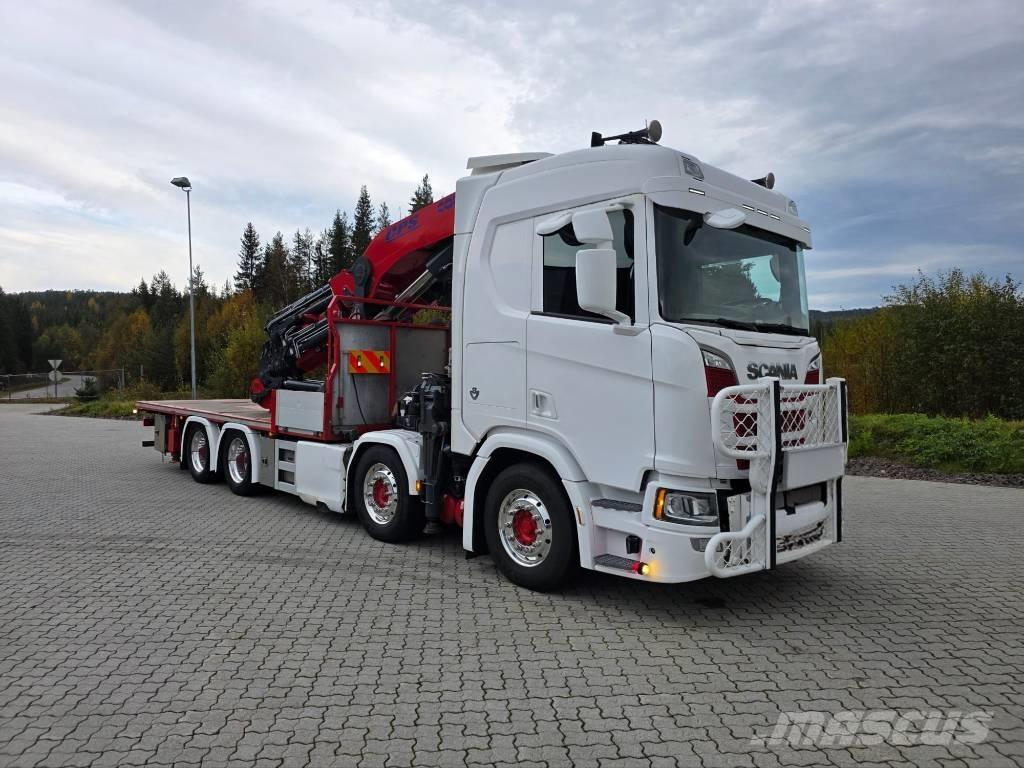 Scania R 650 Darus teherautók