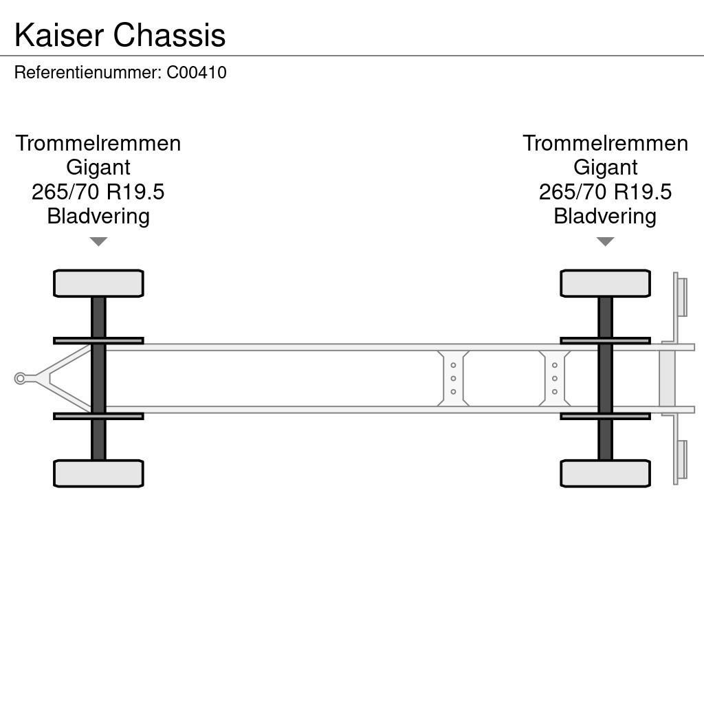 Kaiser Chassis Konténer keret / Konténeremelő pótkocsik