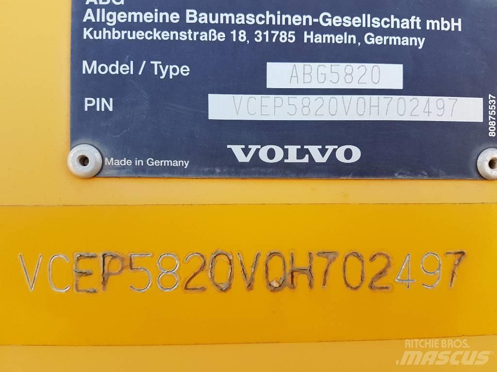 Volvo ABG852 Aszfalt terítõ gépek