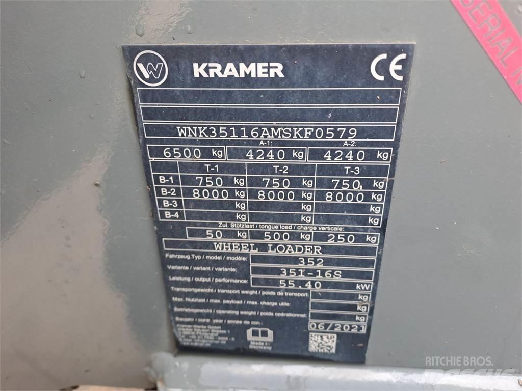Kramer 352 Gumikerekes homlokrakodók