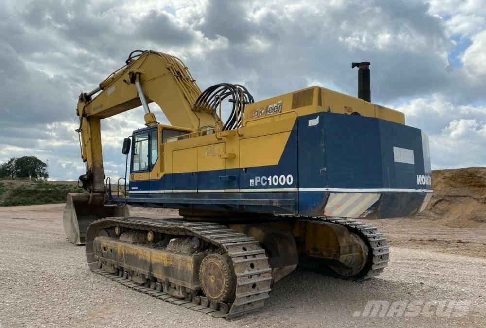 Komatsu PC 1000-1 Lánctalpas kotrók