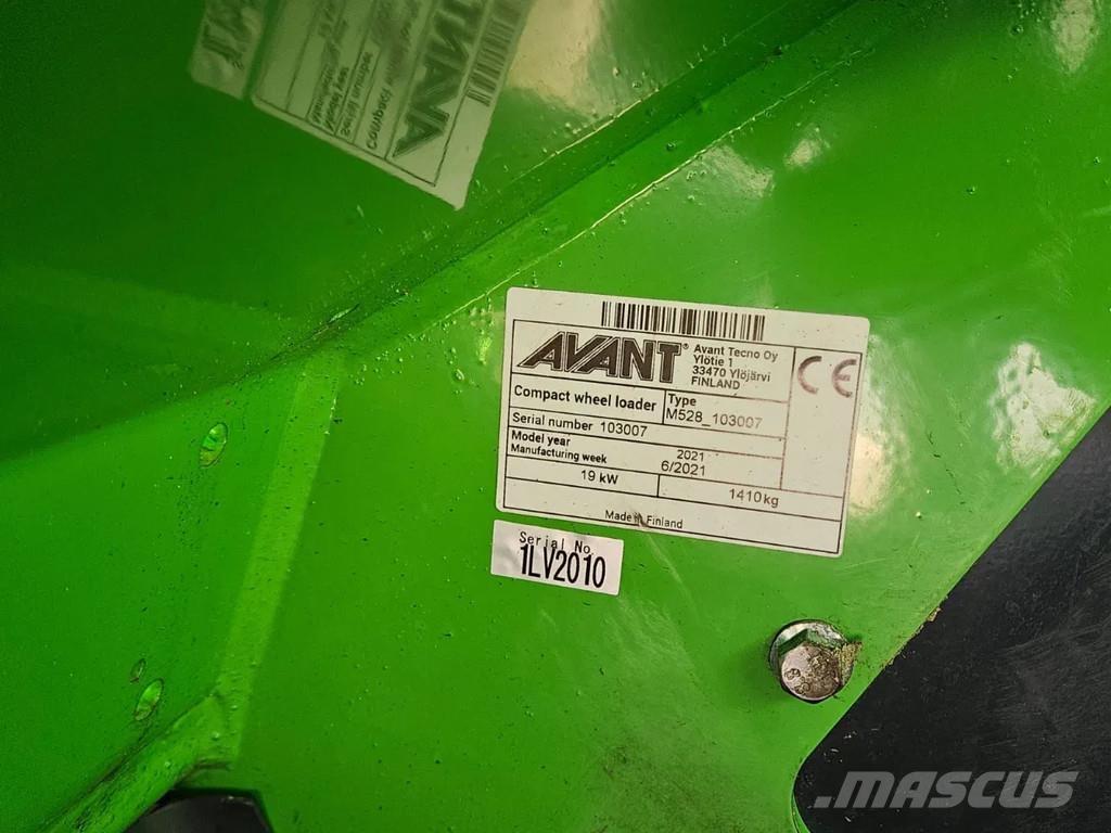 Avant 528 Mini homlokrakodók