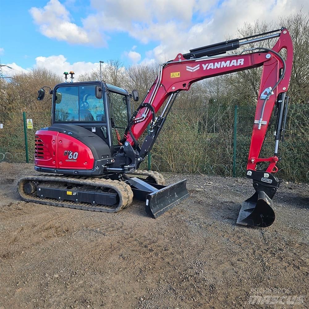 Yanmar SV 60 Lánctalpas kotrók