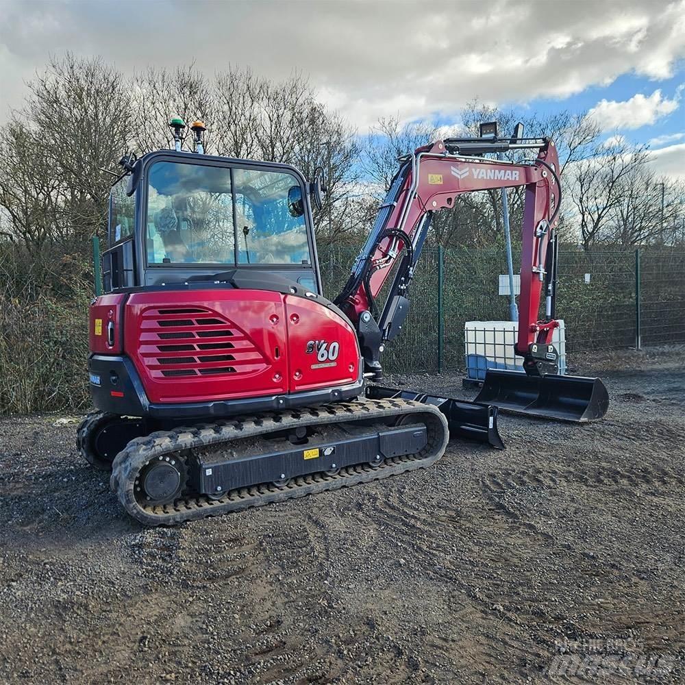 Yanmar SV 60 Lánctalpas kotrók