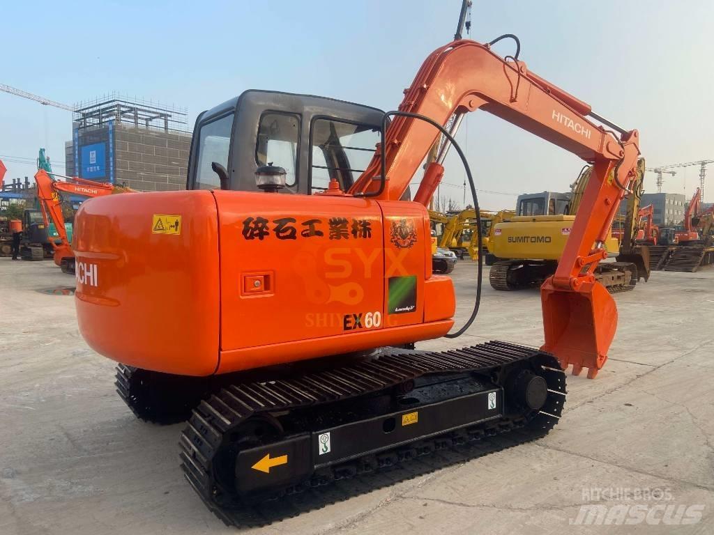 Hitachi EX 60 Mini kotrók < 7t
