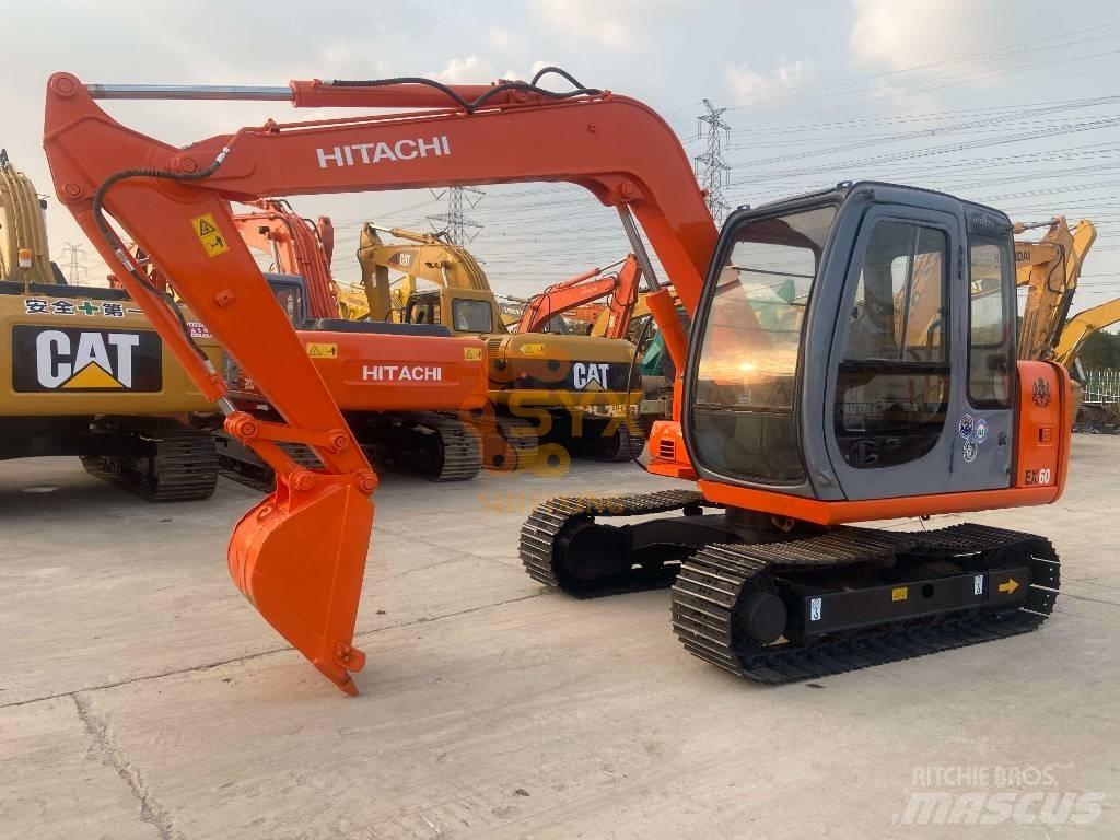 Hitachi EX 60 Mini kotrók < 7t