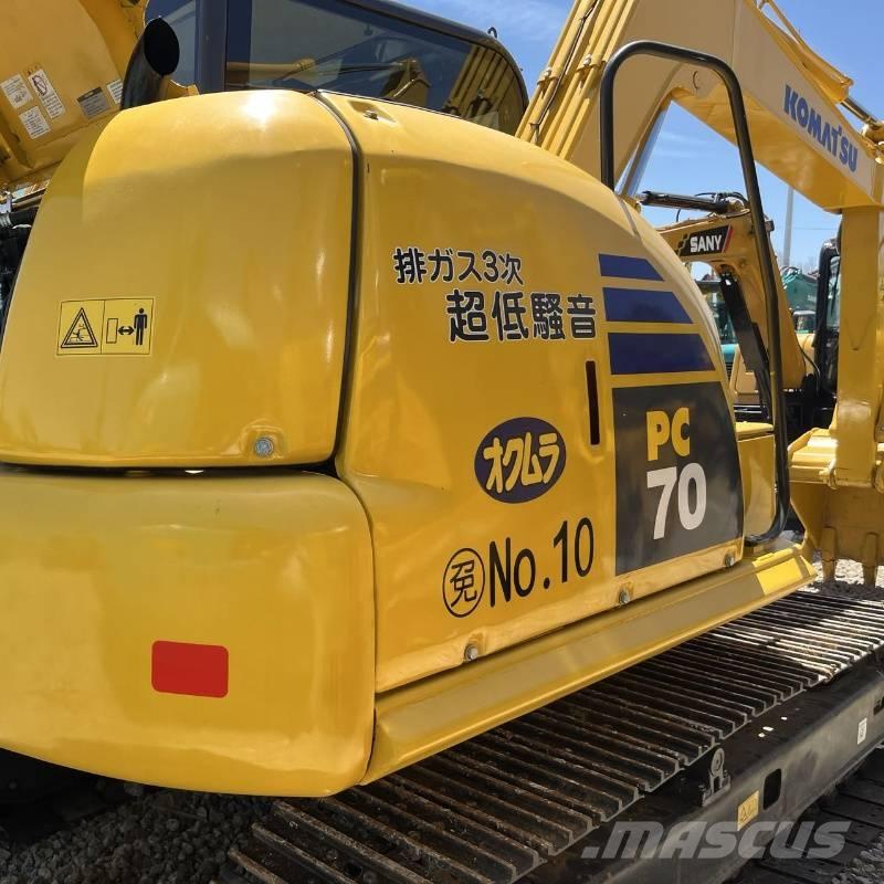 Komatsu PC 70 Lánctalpas kotrók