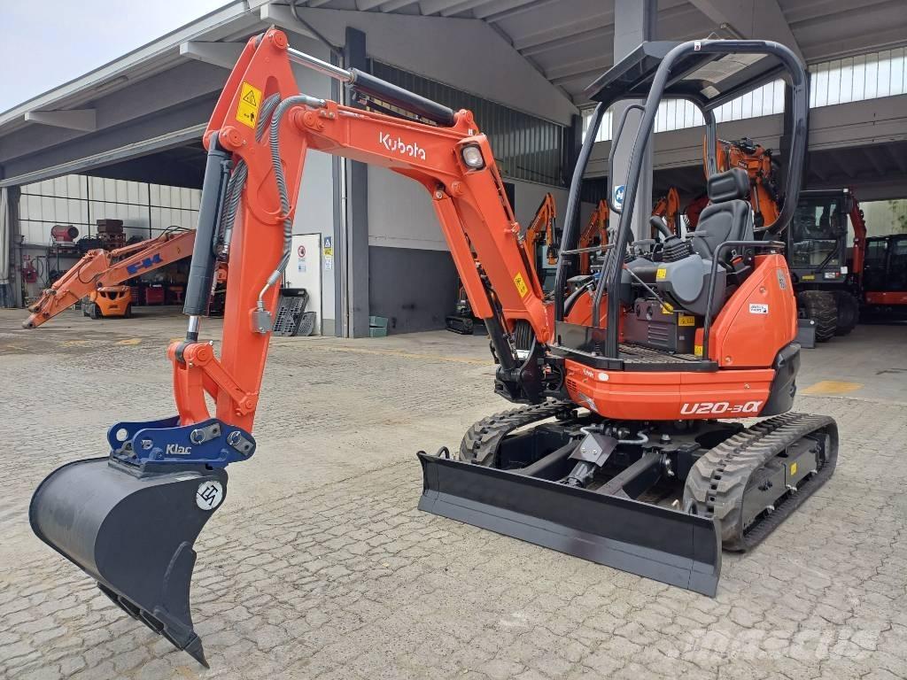 Kubota U 20-3 Mini kotrók < 7t